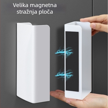 Magnetska kutija za skladištenje vlažnih maramika u kuhinji, držač papirnatih ubrusa na vratima hladnjaka