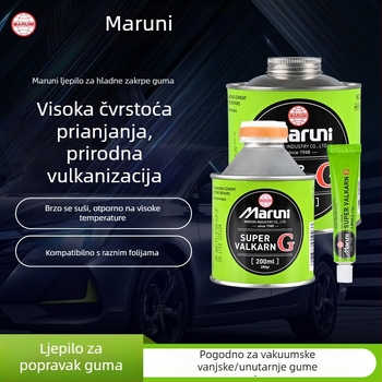 Maruni ljepilo za hladnu popravku guma s vulkanizacijskim filmom za automobile i kamione – popravak vanjskih i unutarnjih guma