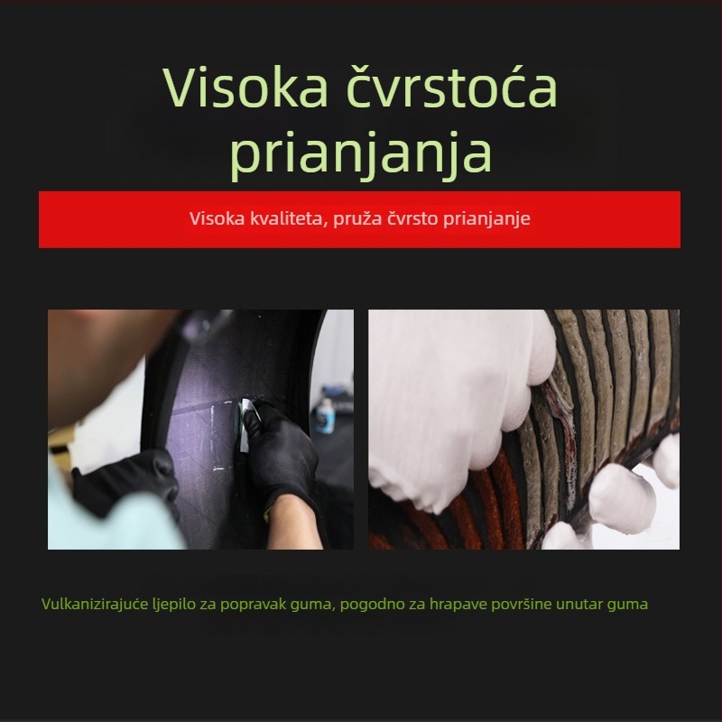 Maruni ljepilo za hladnu popravku guma s vulkanizacijskim filmom za automobile i kamione – popravak vanjskih i unutarnjih guma