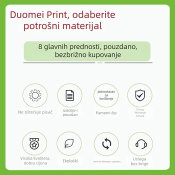 Tonernu kasetu kompatibilnu s laserskim pisačem Lenovo LT100, za modele M101D, M102W i M100DW