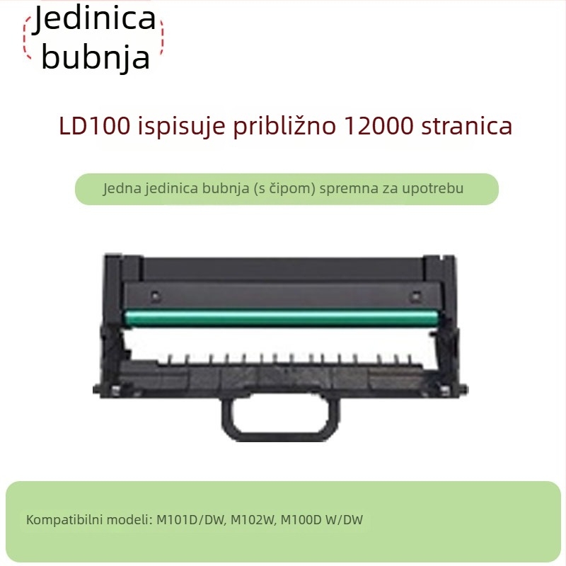 Tonernu kasetu kompatibilnu s laserskim pisačem Lenovo LT100, za modele M101D, M102W i M100DW