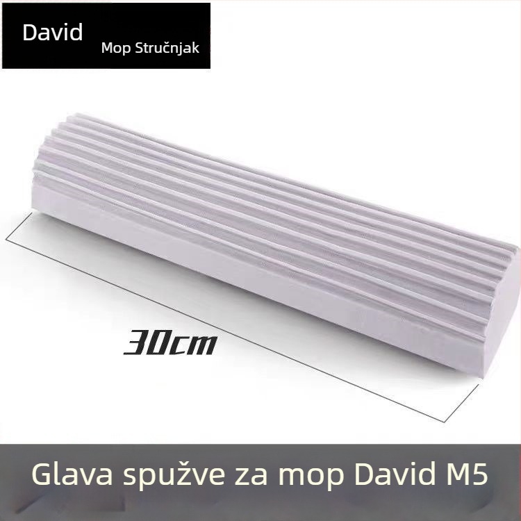 David M5 PVA zamjenska glava za mop, sklopiva upijajuća glava