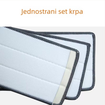 Univerzalno plosnato platno za mop s zamjenjivim trakama, zadebljano, za kućnu uporabu