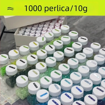 Kutija za pohranu slagalica perle, prozirna plastična boca, DIY komplet za izradu, alati za perle i pjena