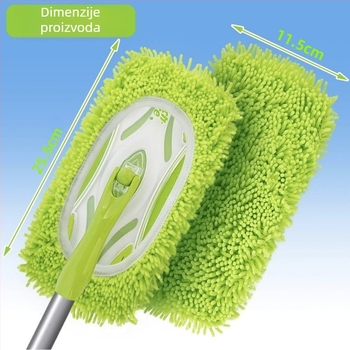 Nadomještiva navlaka od tkanine za Swiffer Sweeper XL plosnati mop, dvostruka uporaba – suho i mokro