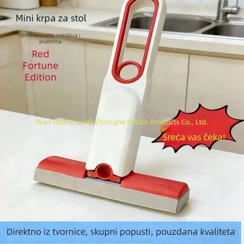 Višenamjenski stolni mini mop sa spužvom, bez pranja ruku, upija vlagu u kupaonici, WC-u i kuhinji