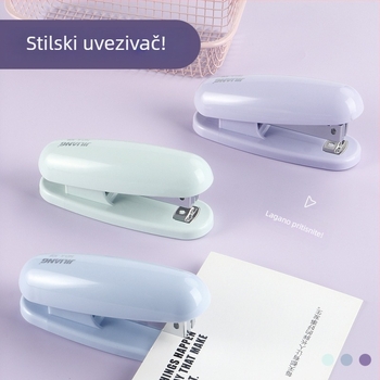 Stilizirana mini spajalica 12# za ured, protuklizna podloga, školski pribor