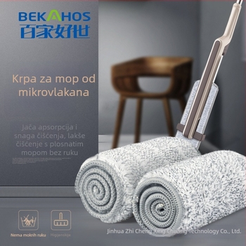 Baijiaoshi zamjenska glava za ploski mop — bez ručnog pranja, dodatak za kućno čišćenje