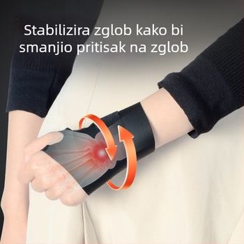 Anxin Odrasla dišna sportska zapešćnica s zaštitom prstiju i zapešća, pogodna za košarku