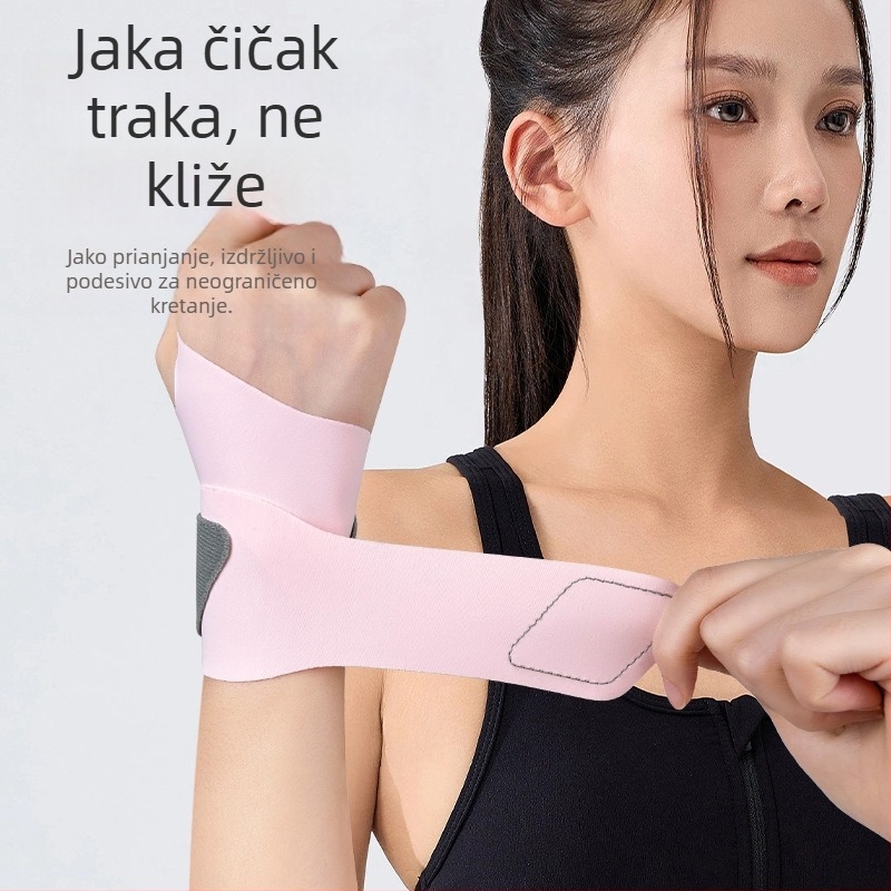 Japanska tanka traka za zapešće za sport, zaštita od uganuća i tetivne ovojnice, podrška zglobu, za badminton