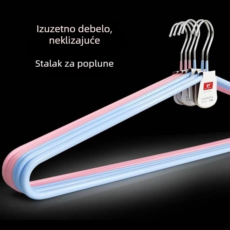 Kućni stalak za sušenje odjeće, iznimno debeli i produženi, XXL veličine — za sušenje deka, plahti, navlaka za jorgan i ručnika
