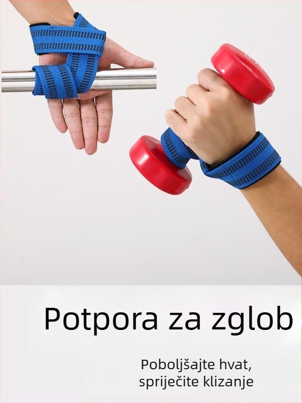 Pomoćni pojas za mrtvo dizanje, pojasevi za zgibove, protuklizni držači, fitness rukavice, zaštitni zglobni štitnici i pojas za struk