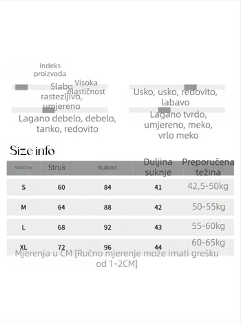 Francuski stil, minimalistička kožna suknja s visokim strukom, A-linija, kratka SN2570