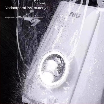 Vjetrobranski pokrov za električna vozila, proziran i vodootporan, deblji i širi za električne skutere i motocikle
