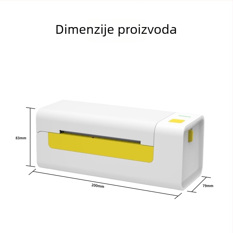 Termalni pisač etiketa za poštanske naljepnice s barkodom, višenamjensko ispisivanje