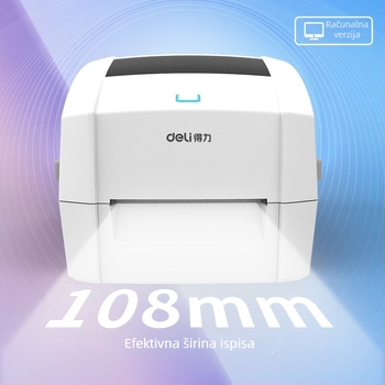 DL-888DW PRO termalni pisač za etikete s Bluetoothom za ekspresne pošiljke i ispis ekoloških naljepnica