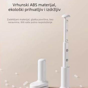 Putni sušilac za odjeću, teleskopski bez bušenja, multifunkcionalno sklopivo sušilo za balkon hotela