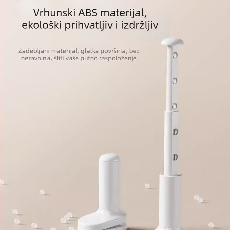 Putni sušilac za odjeću, teleskopski bez bušenja, multifunkcionalno sklopivo sušilo za balkon hotela