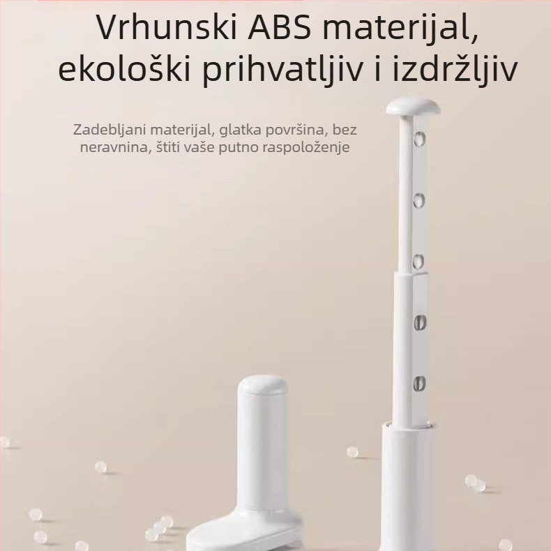 Putni sušilac za odjeću, teleskopski bez bušenja, multifunkcionalno sklopivo sušilo za balkon hotela