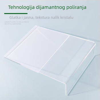 L-oblik akrilni stolni znak za cijenu, izložbeni stalak A4/A5