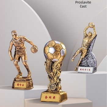 Sveobuhvatna sportska trofeja za košarku i nogomet s dodjelom MVP, prvak, najbolji igrač, najbolji sudac, Zlatna cipela, Zlatna zviždaljka