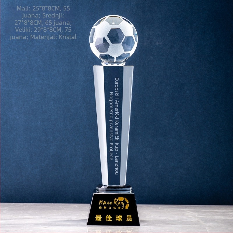 Sveobuhvatna sportska trofeja za košarku i nogomet s dodjelom MVP, prvak, najbolji igrač, najbolji sudac, Zlatna cipela, Zlatna zviždaljka