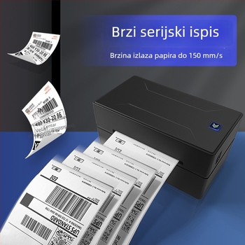 Prijenosni Bluetooth termični pisač naljepnica za otpremu i bar kodove