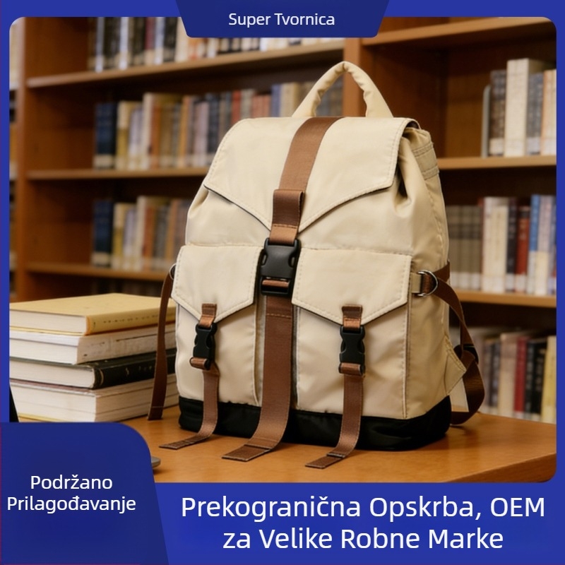 Ženski lagani putni ruksak s pretincem za laptop, ležerni stil, velika kapaciteta