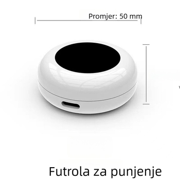 Pametni prsten s magnetskim punjačem, prijenosna kutija za punjenje prstena, Bluetooth punjač za prsten, raznih stilova