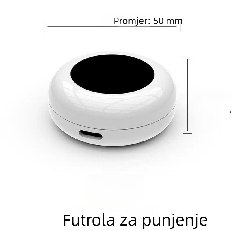 Pametni prsten s magnetskim punjačem, prijenosna kutija za punjenje prstena, Bluetooth punjač za prsten, raznih stilova
