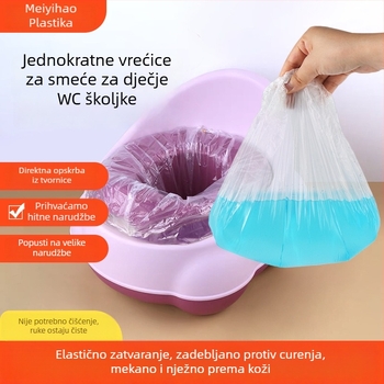 Torba za čišćenje lončića djece, kućna vrećica za otpad iz toaleta, prijenosna za bebe