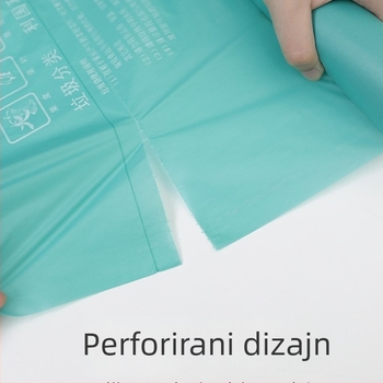 Biodegradabilne vrećice za kuhinjski otpad, debele i uvijene, za kućnu i komercijalnu upotrebu, pogodne za odvajanje otpada