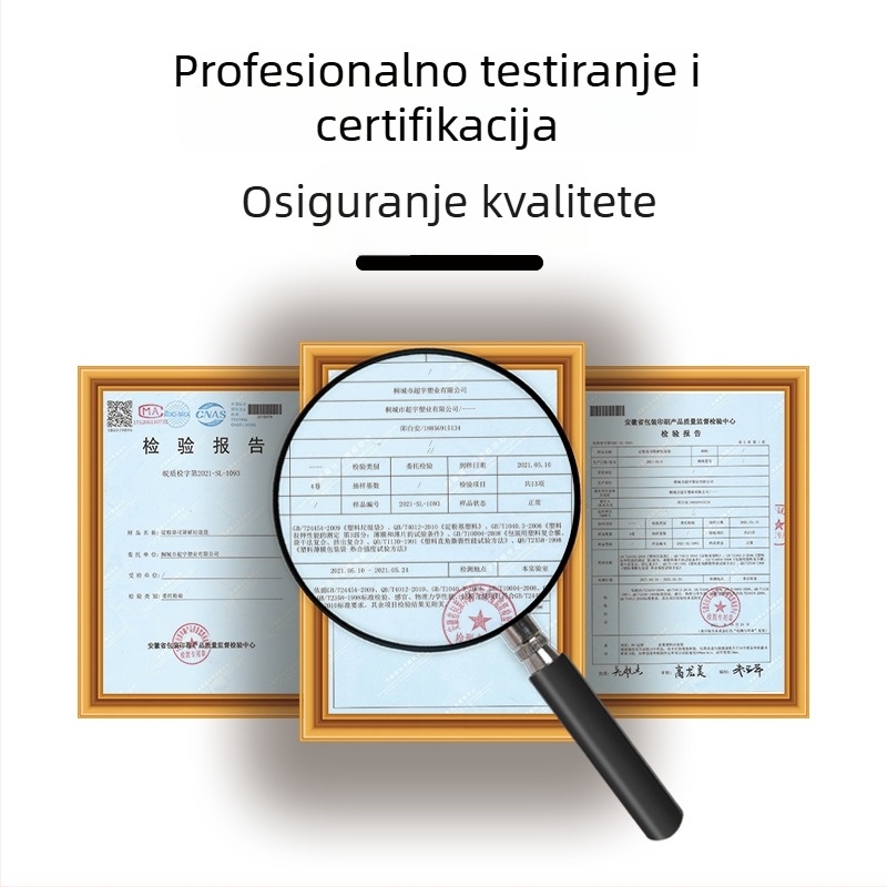 Biodegradibilne vreće za smeće, perforirani stil prsluka, velike kapacitete, za kućnu i komercijalnu upotrebu u kuhinji, ekološki prihvatljive