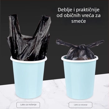 100 komada velikih, debelih vrećica za otpad za kućnu upotrebu