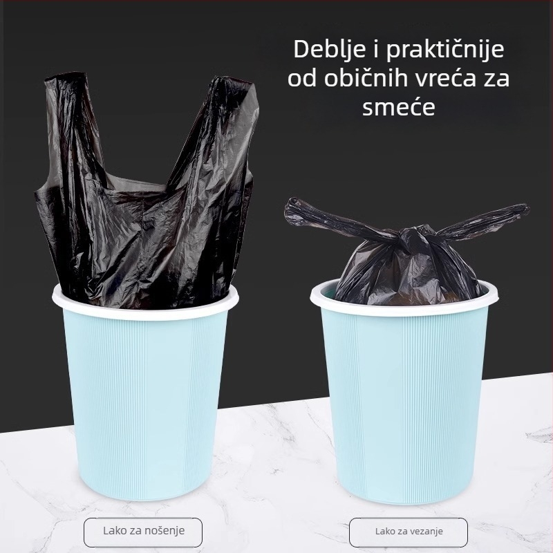 100 komada velikih, debelih vrećica za otpad za kućnu upotrebu