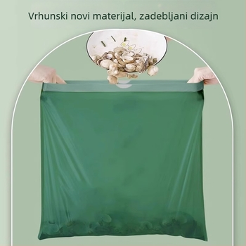 Kućne vrećice za smeće sa šnurnama, ekstra debele, velike, jednokratne