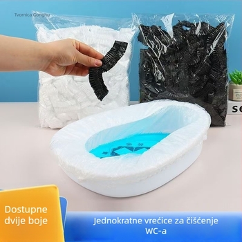 Vreće za posteljni lonac za starije osobe, bolničke vreće za čišćenje, plastične vreće s elastičnim otvorom za odrasle i djecu