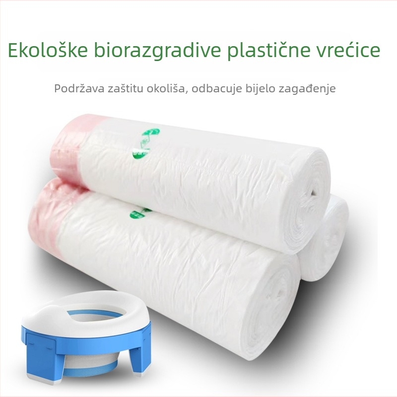 Teške jednokratne kućne vreće za otpad s povlačnom šnom, za djecu