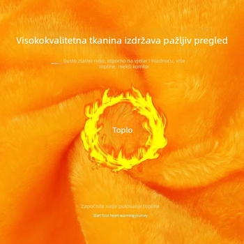 Unisex pojas za grijanje struka, tanak ljetni pojas za trbuh, s flis navlakom za jesen i zimu