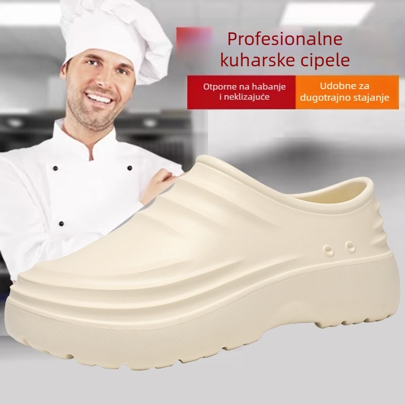 Cipele za kuhara, plus veličine, unisex, vodonepropusne, protuklizne i otporne na ulje, četiri sezone, za hotel i radionicu