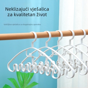 Vješalica za odjeću s višestrukim funkcijama i kukama – za dom i studentski dom