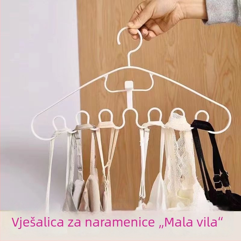 Vješalica za odjeću s višestrukim funkcijama i kukama – za dom i studentski dom