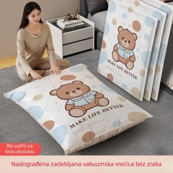 Unaprijeđene vakuumske kompresijske vreće za odjeću, deke i kapute s perjem; debele i povećane dimenzije