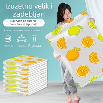 Kućna vakuumska vrećica za kompresiju, debela vreća za pohranu odjeće i deka, prašinu otporna torba za putovanja