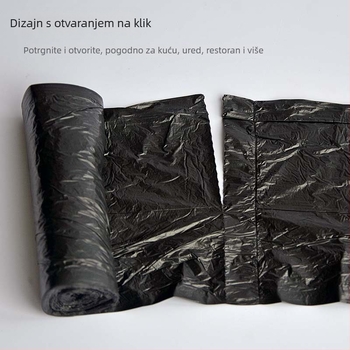 Paket pet rolni šarenih jednokratnih vrećica za otpad, rolni tip, perforirane, jače, za kućnu i hotelsku uporabu