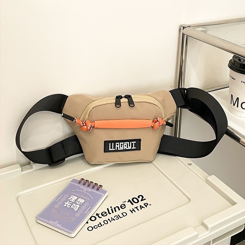 Najlonska ženska torbica u korejskom stilu, funkcionalna crossbody/ramena torba za pojas, casual sportski stil