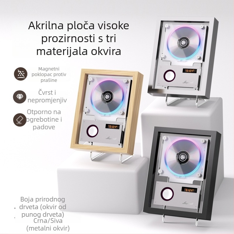 Bayin Box CD player, HiFi stereo, višefunkcionalni, Bluetooth dvosmjerni, reprodukcija USB memorije