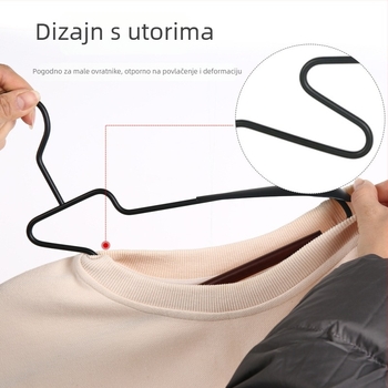 Drvena vješalica za odjeću za odrasle, minimalistički dizajn, čvrsta drvena potpora za odjeću, sušilo za odjeću