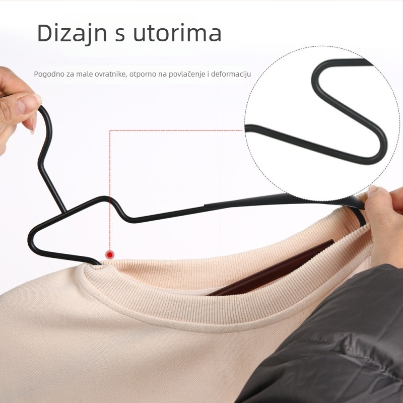Drvena vješalica za odjeću za odrasle, minimalistički dizajn, čvrsta drvena potpora za odjeću, sušilo za odjeću