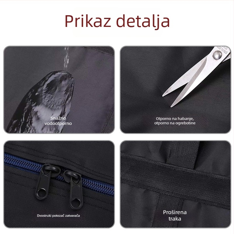 Torba za pohranu od Oxford platna za odjeću, prašini otpornu i vlagu otpornu, debela torba za deke i preseljenje